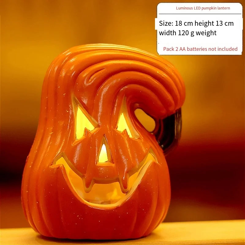 Decorative Pumpkin Lantern – Indoor & Outdoor Halloween Decor