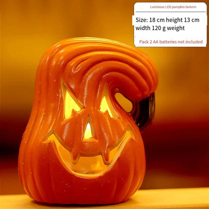 Decorative Pumpkin Lantern – Indoor & Outdoor Halloween Decor