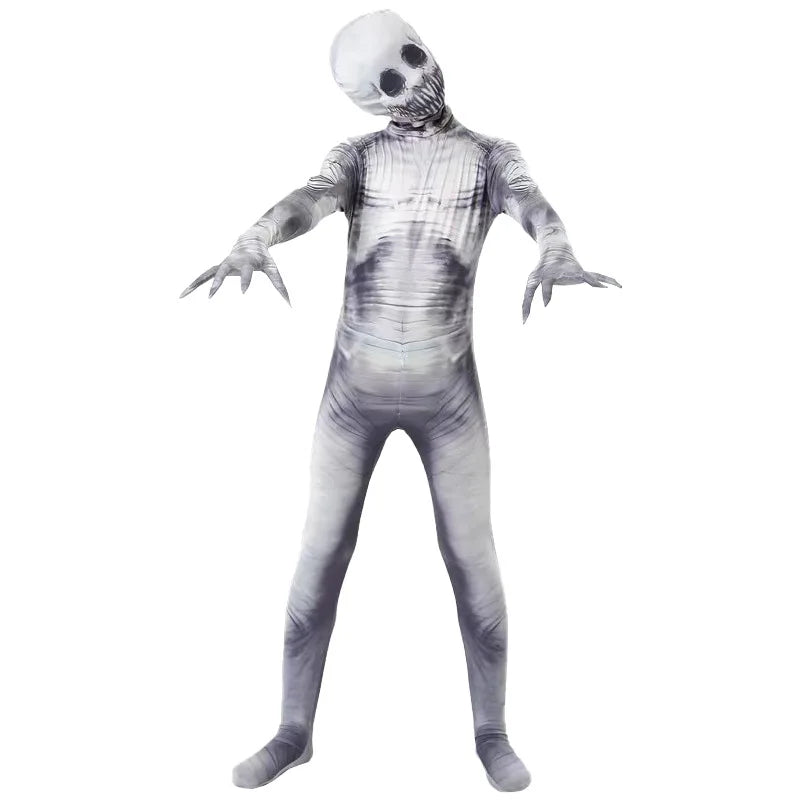 Kids Zombie & Vampire Cosplay Jumpsuit - Halloween Costume for Children