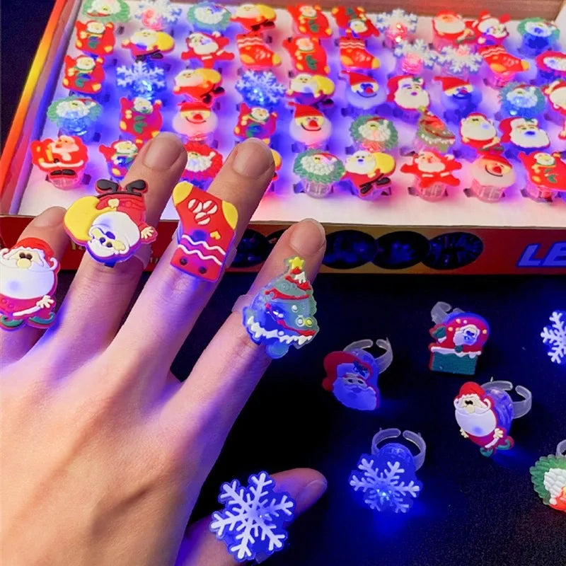 Halloween Glow Rings & Light-Up Party Favors for Kids