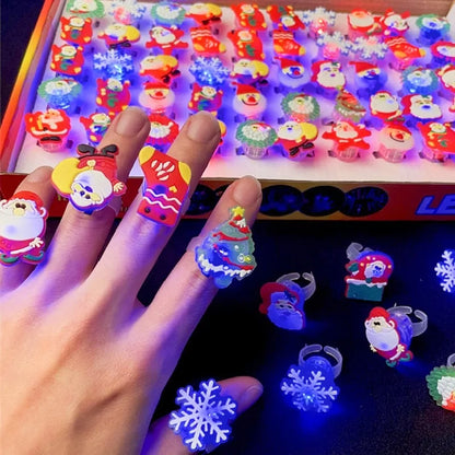 Halloween Glow Rings & Light-Up Party Favors for Kids