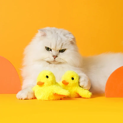 Interactive Electric Duck Toy for Cats