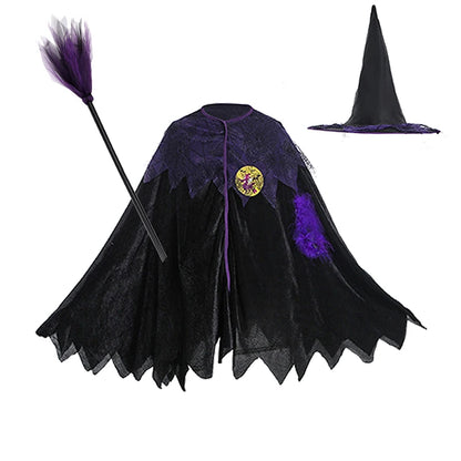 Purple Bat Vampire Costume for Girls – Halloween Fantasy Dress