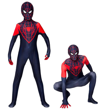 Web-Slinger Superhero Cosplay Suit - Full Body Zentai Halloween Costume