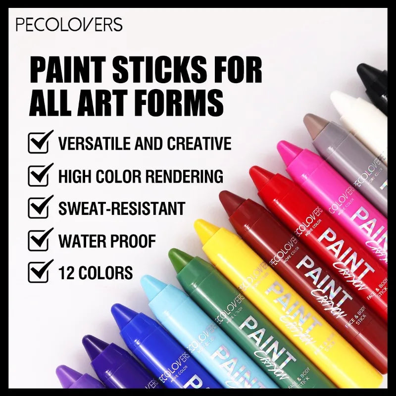 Waterproof Body Paint Pen — Long-Lasting Face Paint for Halloween