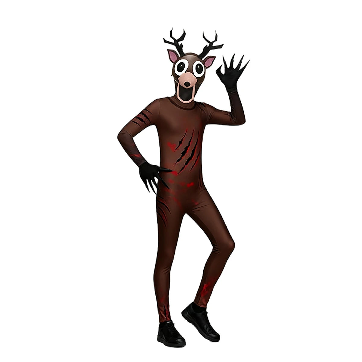 Woodland Deer & Owl Animal Cosplay Jumpsuit Costume - Kids & Adults