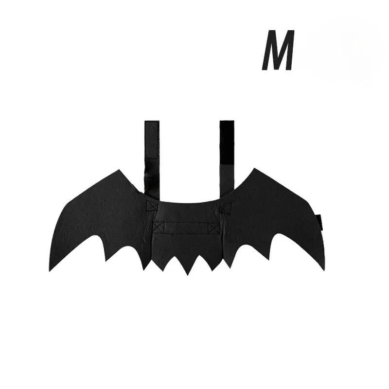 Felt Bat Wings Pet Costume – Halloween Outfit for Small Dogs & Cats