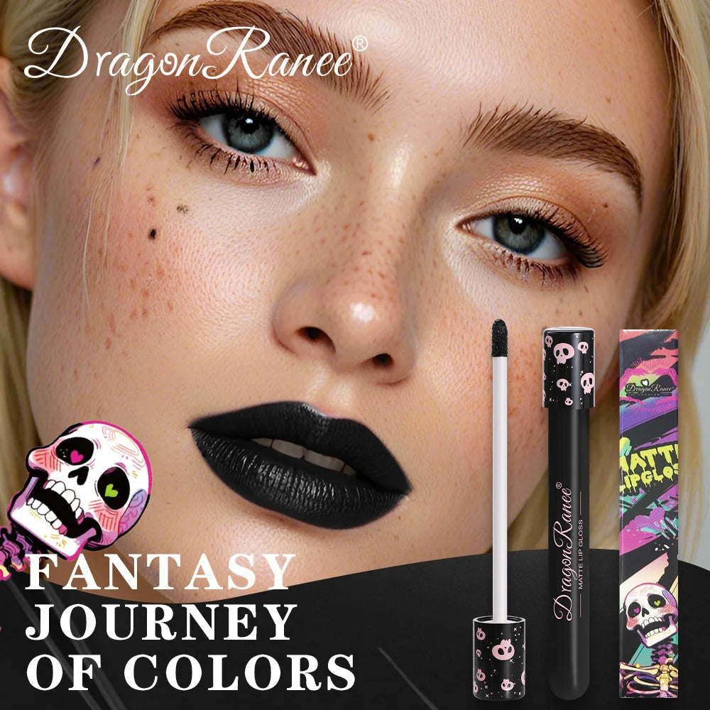 12-Shade Matte Lip Tint Set | Waterproof & Smudge-Proof Lipstick Palette