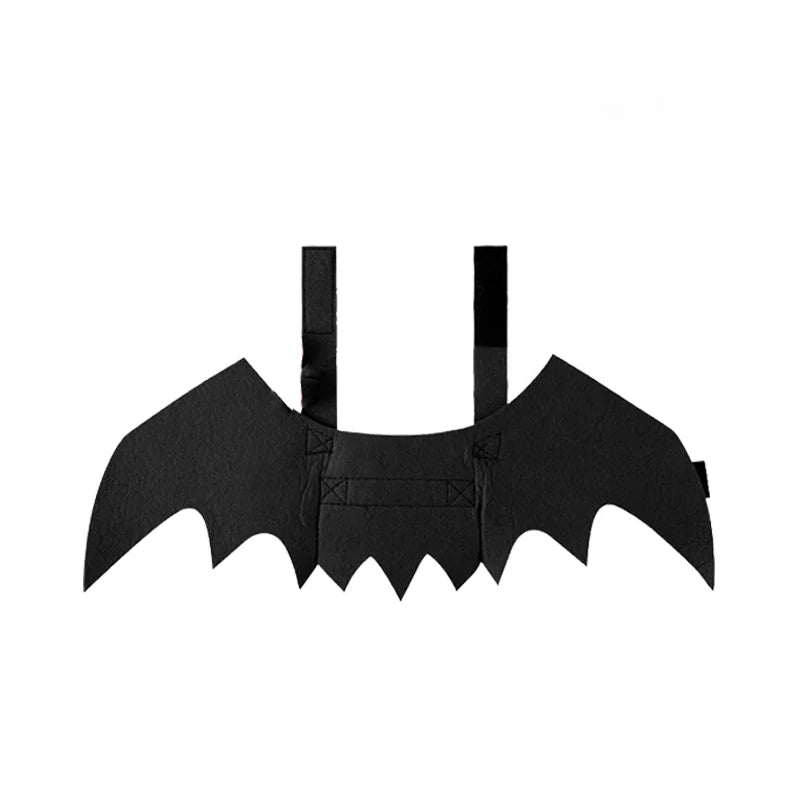 Felt Bat Wings Pet Costume – Halloween Outfit for Small Dogs & Cats