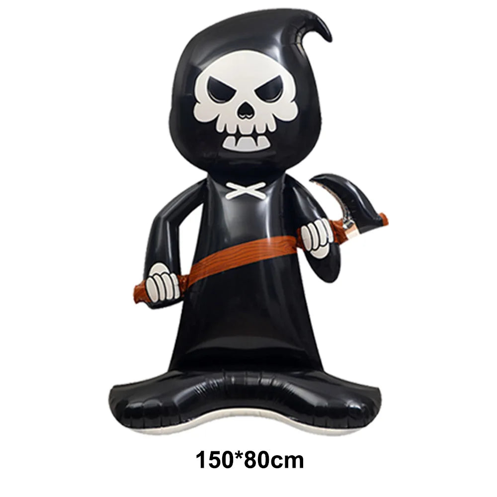 Ghost Halloween Party Decoration Set – Tableware, Balloons & Banners