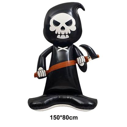 Ghost Halloween Party Decoration Set – Tableware, Balloons & Banners